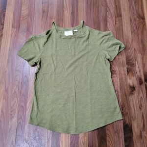 Maeve by Anthropology  Cold Shoulder Top Size XS